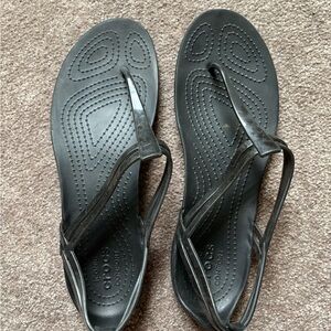 Crocs Women's Black Sandals